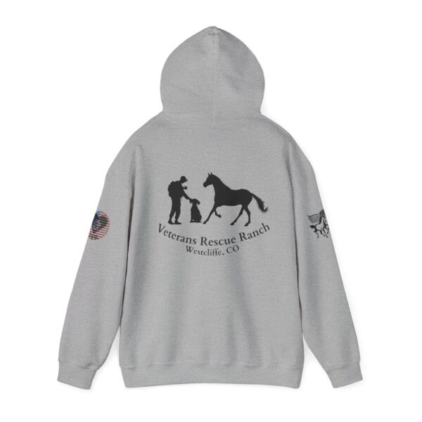 Veterans Rescue Ranch - Gildan Unisex Heavy Blend™ Hooded Sweatshirt - Image 3