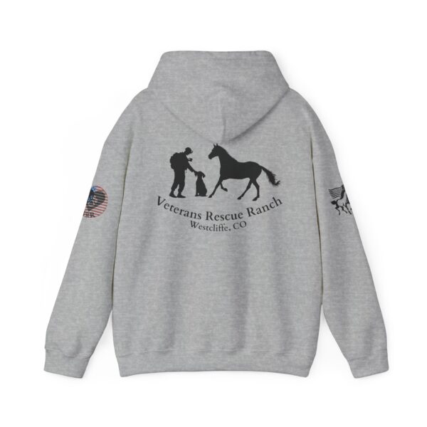 Veterans Rescue Ranch - Gildan Unisex Heavy Blend™ Hooded Sweatshirt - Image 2