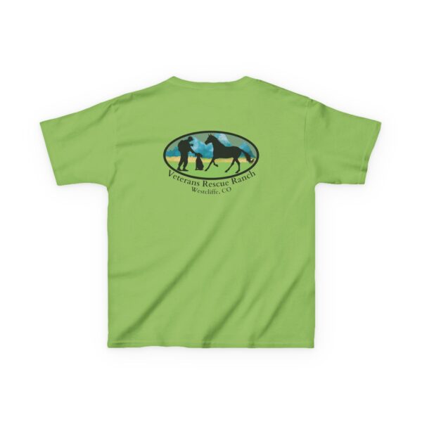 Veterans Rescue Ranch Kids Heavy Cotton™ Tee - Image 8