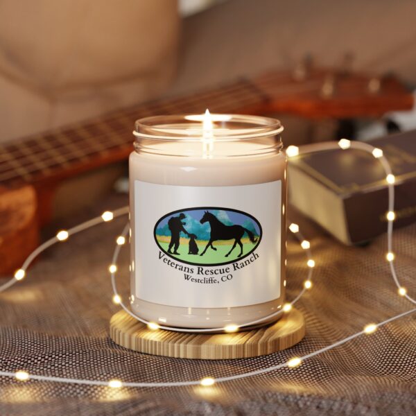 Veterans Rescue Ranch Scented Soy Candle, 9oz - Image 3