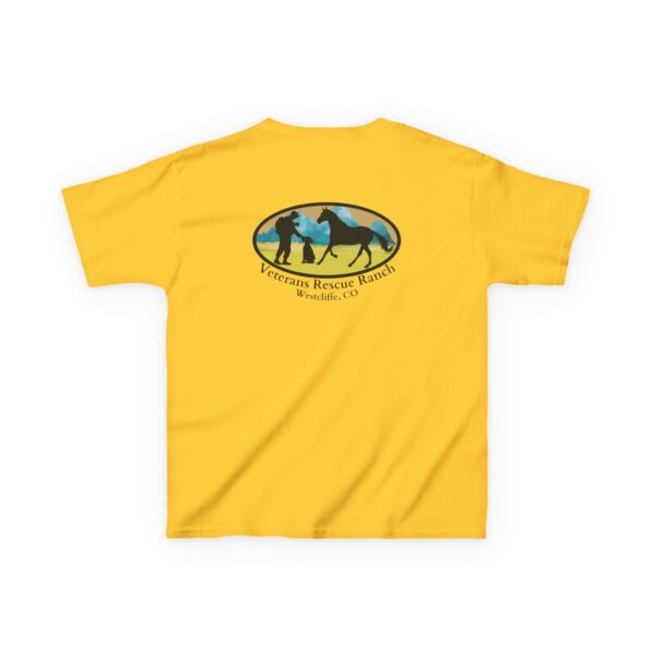 Veterans Rescue Ranch Kids Heavy Cotton™ Tee - Image 6