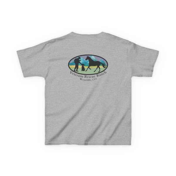 Veterans Rescue Ranch Kids Heavy Cotton™ Tee - Image 2