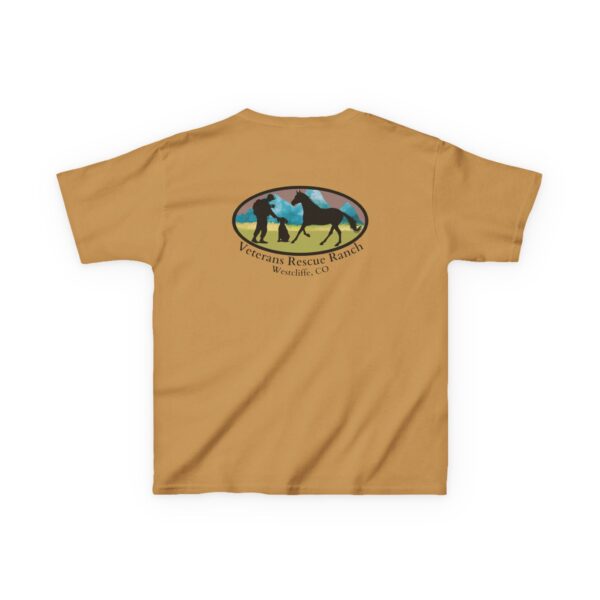 Veterans Rescue Ranch Kids Heavy Cotton™ Tee - Image 4